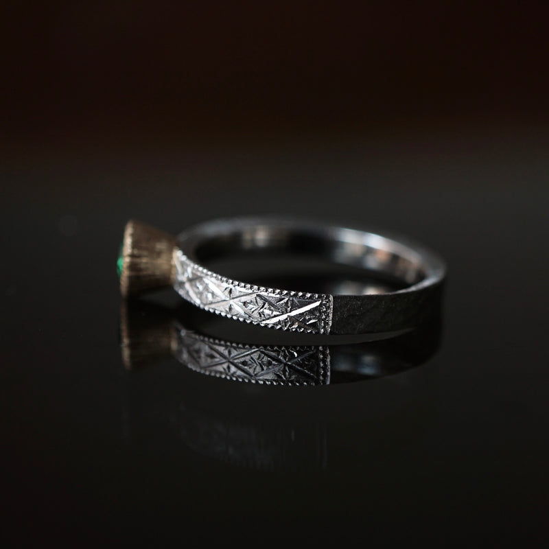 GERMEDEUR / Cronus Ring エメラルド