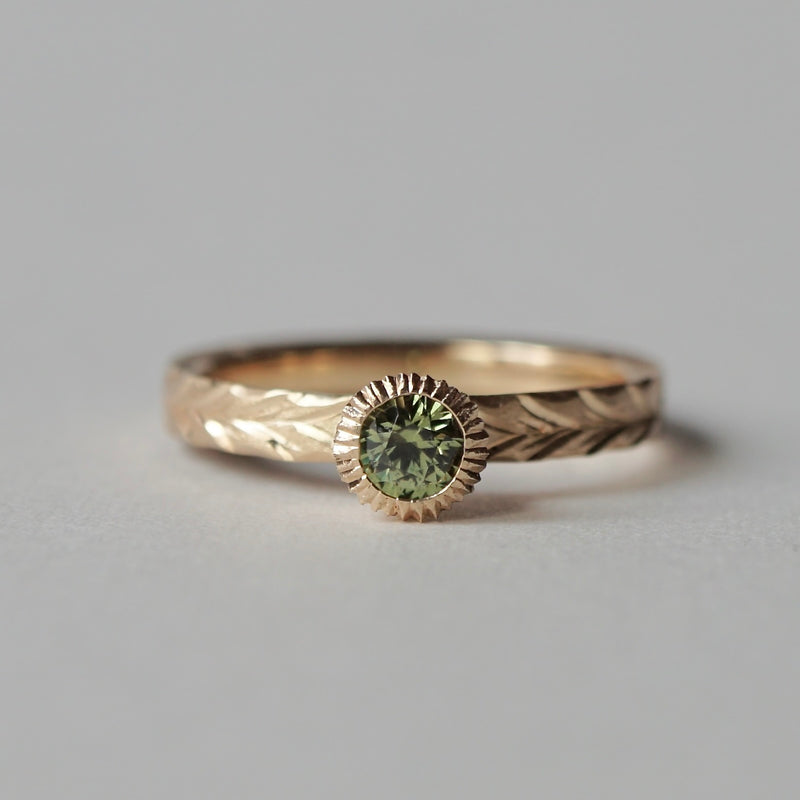 GERMEDEUR / Cronus Ring Demantoid Garnet