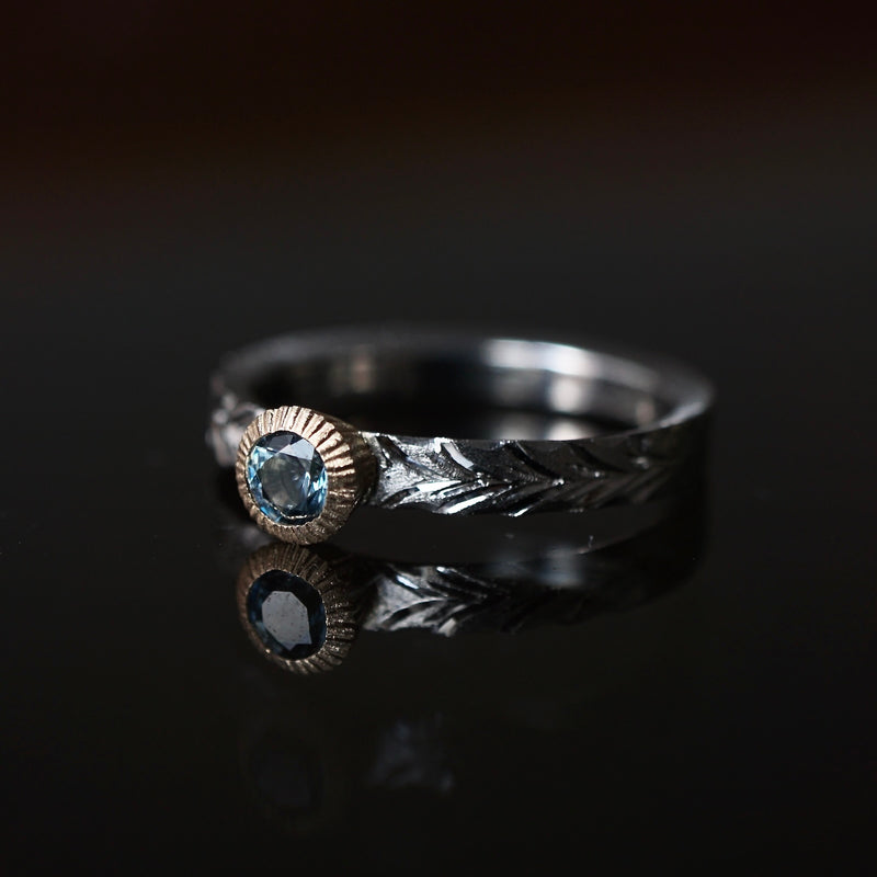 GERMEDEUR / Cronus Ring Aquamarine