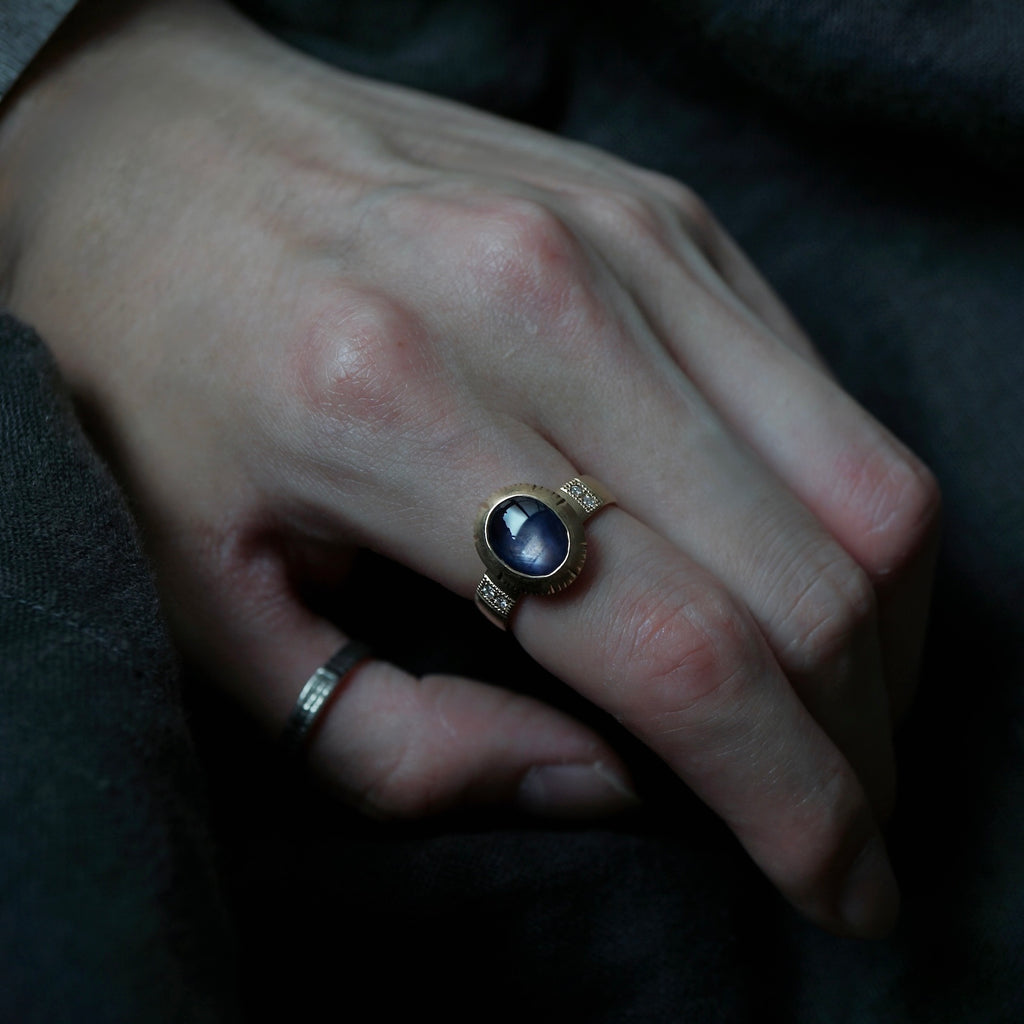 GERMEDEUR / King Ring Star Sapphire