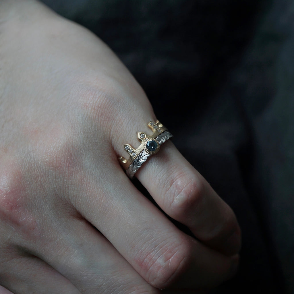GERMEDEUR / CROWN Ring Diamond