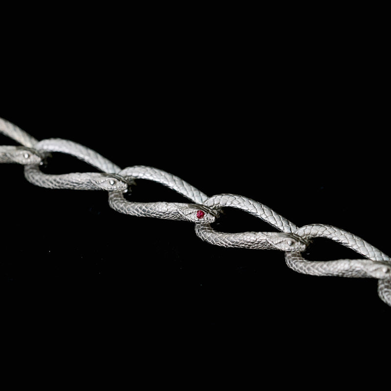 ELCAMI / Japanese rat snake Chain Bracelet (EB-130S) – Fuligo