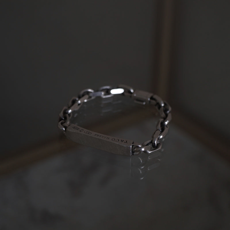 VINTAGE JEWELRY/ Tiffany：I.D.chain bracelet
