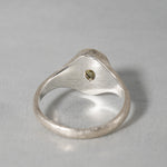 【-12/28限定】GICLAT / Silver Collection  K18YG/silver x Olive green Diamond