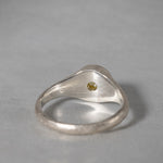 GICLAT / Silver Collection K18YG/silver x Yellow Diamond (Rose)