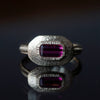 GERMEDEUR / Shield Ring Rubelite