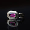 GERMEDEUR / Shield Ring Rubelite