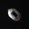 GERMEDEUR / Shield Ring Rubelite