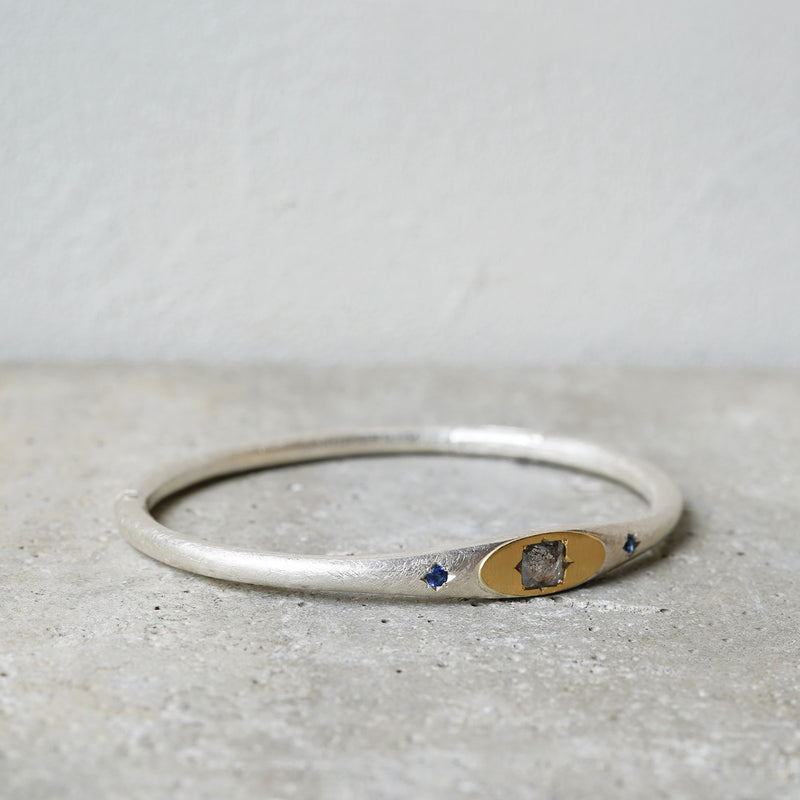 7/20限定】GICLAT / Bracelet K18YG x SV925 Diamond/ Sapphire GLB984