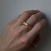 GERMEDEUR / Babel Column Ring K18GP