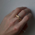 GERMEDEUR / Babel Column Ring K18GP