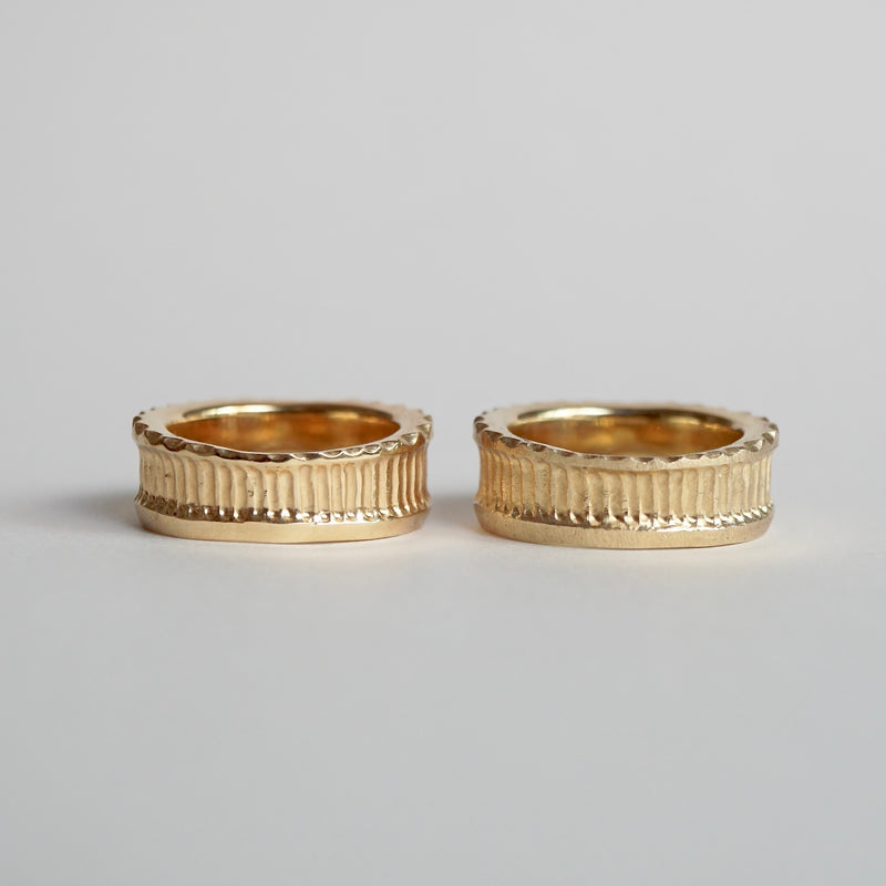 GERMEDEUR / Babel Column Ring K18GP