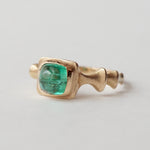 GERMEDEUR / Pyramid Ring Emerald