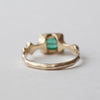 GERMEDEUR / Pyramid ring emerald