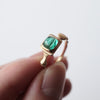 GERMEDEUR / Pyramid Ring Emerald