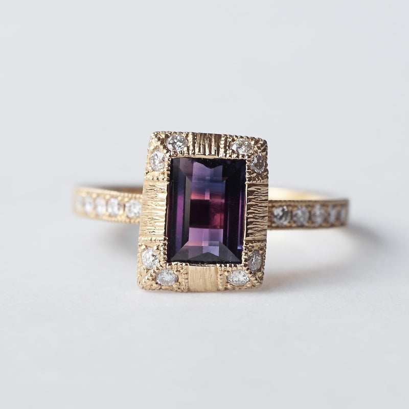 GERMEDEUR / Purple Sapphire Ring