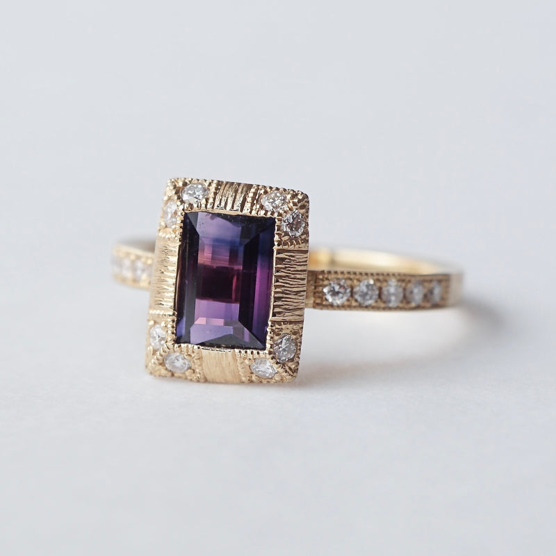 GERMEDEUR / Purple sapphire ring