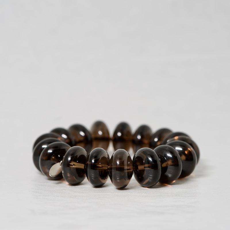 [-1/26 limited] Boron / Smoky Quartz Bracelet B23-03