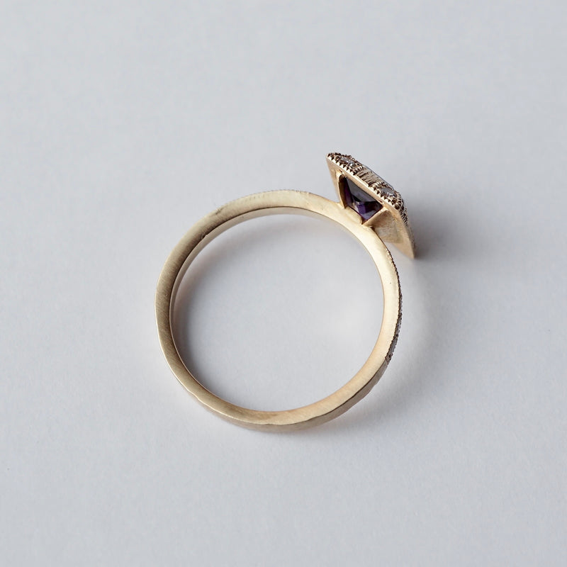 GERMEDEUR / Purple sapphire ring