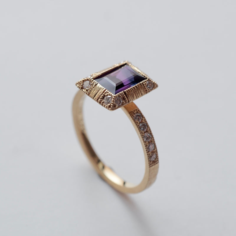 GERMEDEUR / Purple sapphire ring