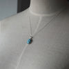 HIYU HAMASAKI / Turquoise Cameo Necklace