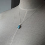 HIYU HAMASAKI / Turquoise Cameo Necklace