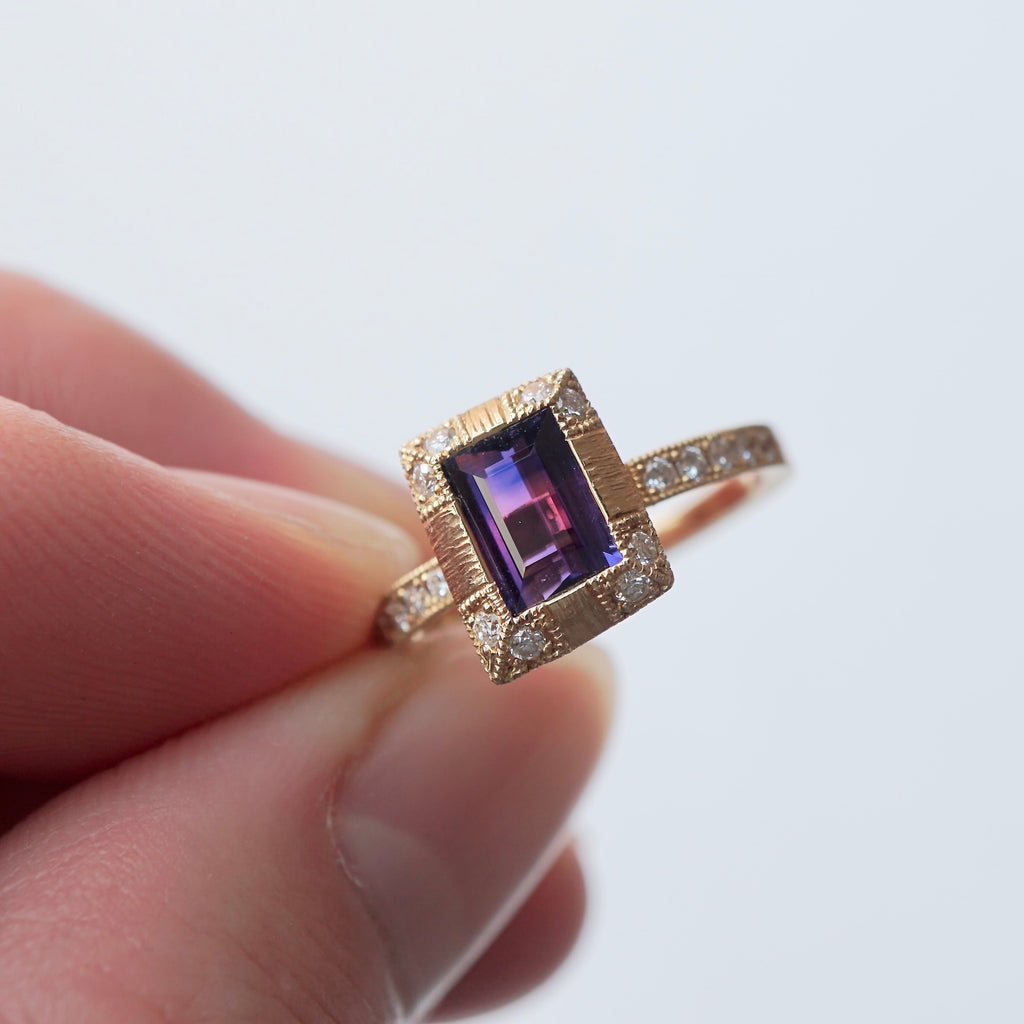 GERMEDEUR / Purple Sapphire Ring