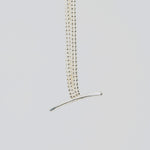 [-1/26 limited] Boron / SV925 Chain Necklace 24n-04