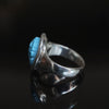 HIYU HAMASAKI / Turquoise Cameo Ring #10