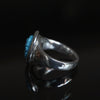 HIYU HAMASAKI / Turquoise Cameo Ring #17