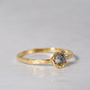 【-1/26限定】boron / Salt and Pepper Diamond K18 Ring 24R-07