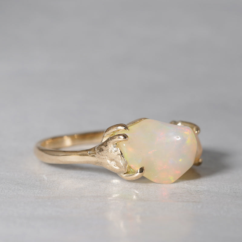 【-1/26限定】boron / Ethiopia opal K10 Ring 24R-14