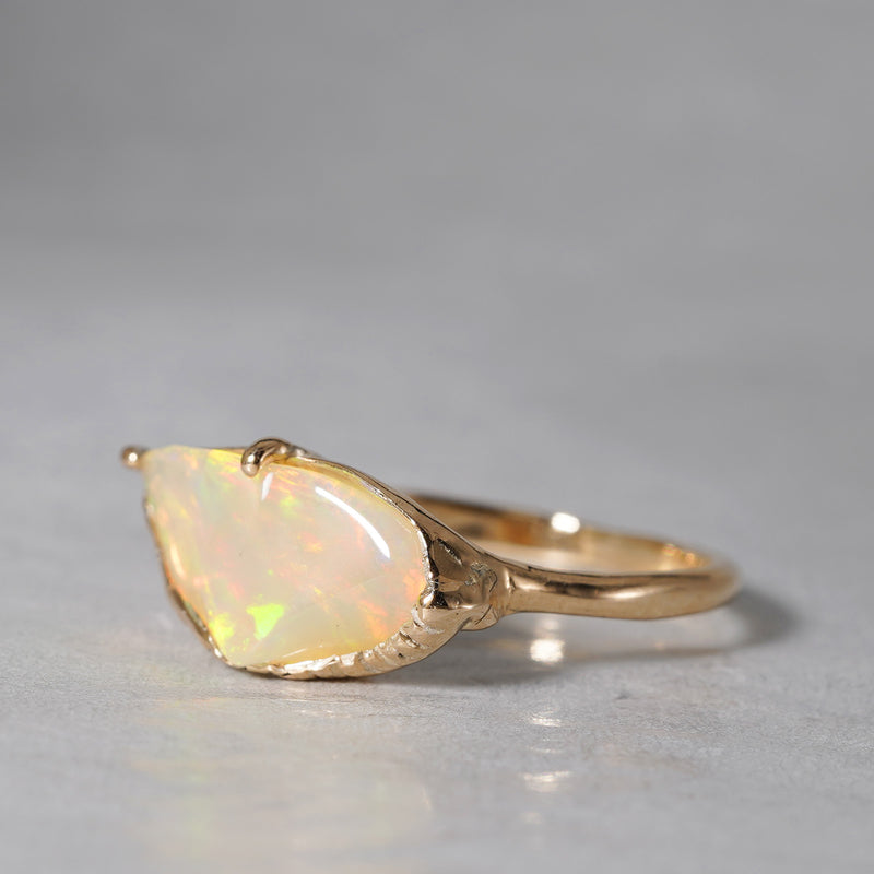 【-1/26限定】boron / Ethiopia opal K10 Ring 24R-15