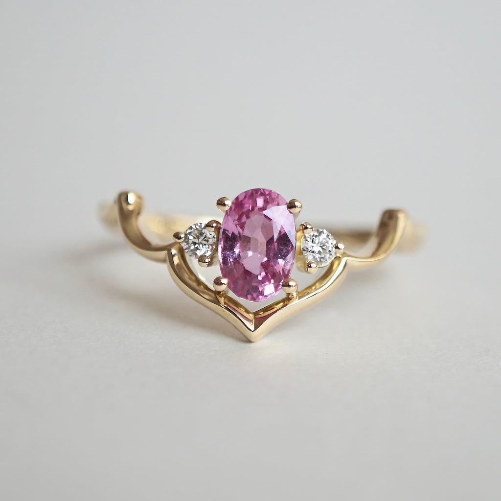 Kagann / Moroccan Taj ring ピンクサファイア
