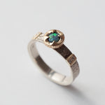 GERMEDEUR / Castle Black Opal Ring