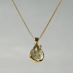 [-1/26 Limited] Boron / Diamond K18 Necklace 24N-06