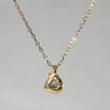 [-1/26 limited] Boron / Diamond K18 Necklace 24N-05