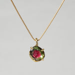 [-1/26 limited] Boron / Tourmaline K18 Necklace 20N-03