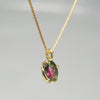 [-1/26 limited] Boron / Tourmaline K18 Necklace 20N-03