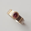 GERMEDEUR / Castle Ring Red Zircon