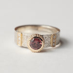 GERMEDEUR / Castle Ring Red Zircon