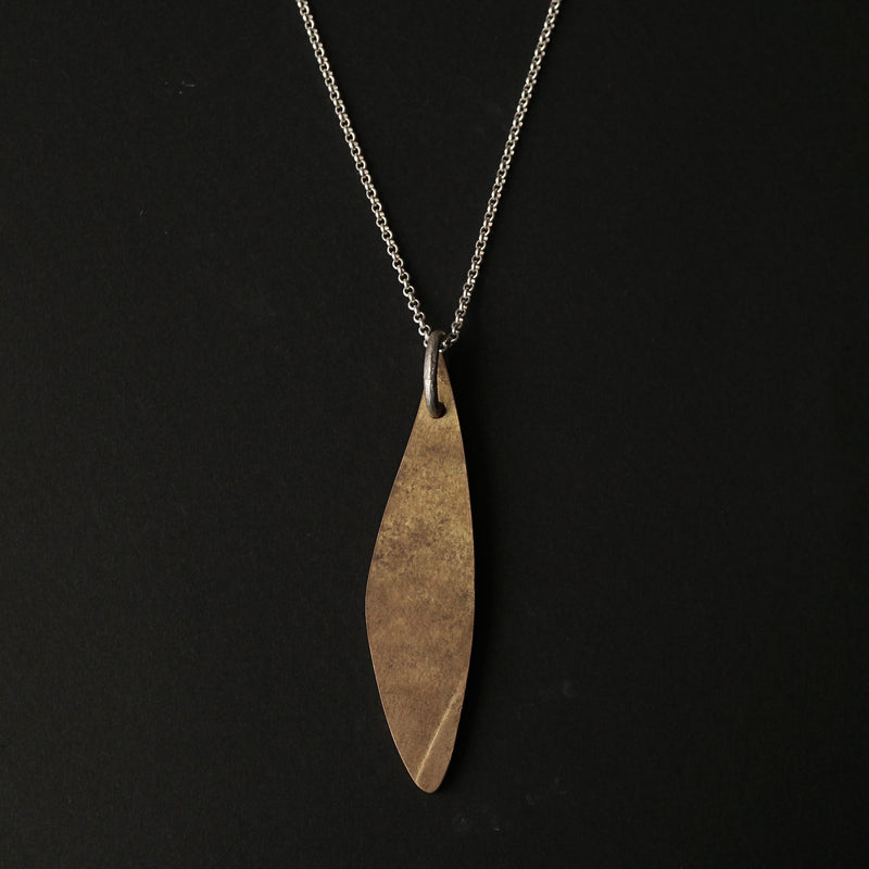 KURAISHI TAKAMICHI / Brass Necklace Pendant Top B