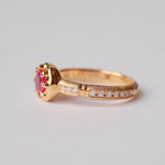 GERMEDEUR / Queen Eternity Ring Ruby