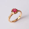 GERMEDEUR / Queen Eternity Ring Ruby