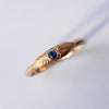 O-san only/GERMEDEUR Round Stacking Ring Cobalt Spinel Resize to #9