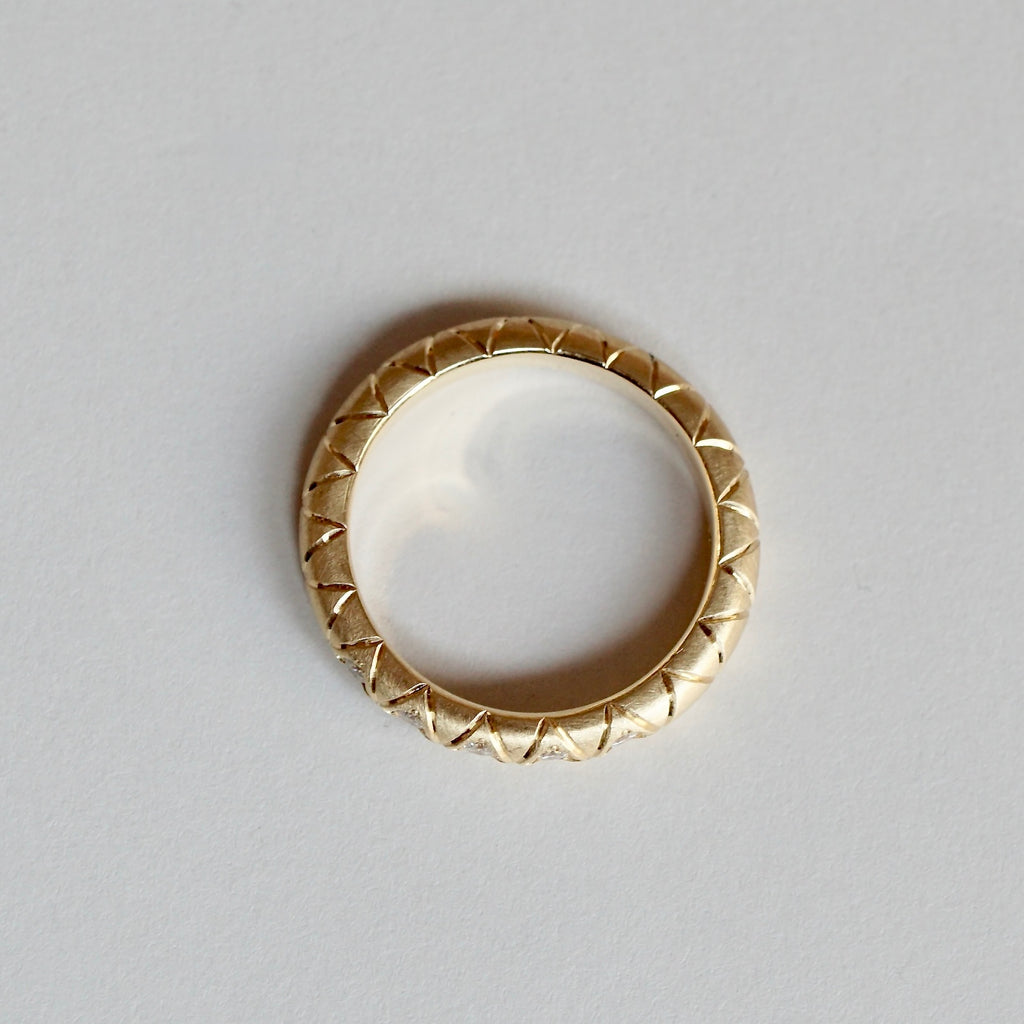 Kagann / Eden Snake Scales Dia Ring 3.5mm