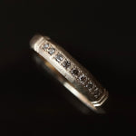 GERMEDEUR / Column Ring N Brown Diamond