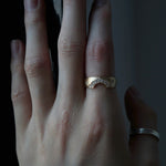 Kagann / Moroccan band ring K18YG（星留め）