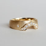Kagann / Moroccan band ring K18YG（星留め）