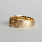 Kagann / Moroccan band ring K18YG（星留め）